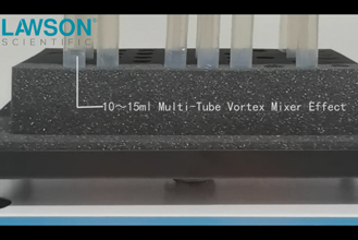 Multi-tube vortex mixer-15ml vortex effect-video